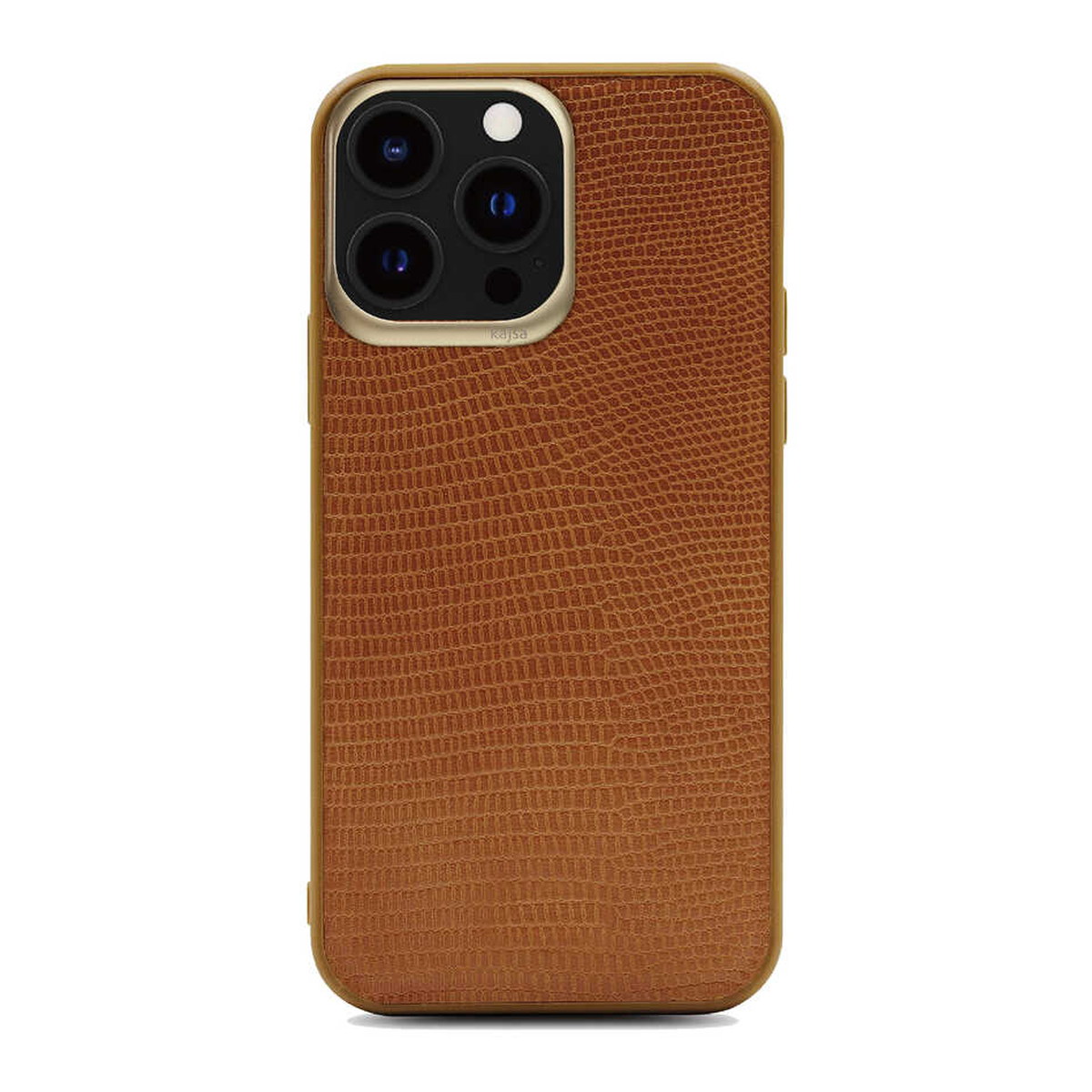 Apple iPhone 13 Pro Kılıf Kajsa Preppie Collection Pu Deri Kapak