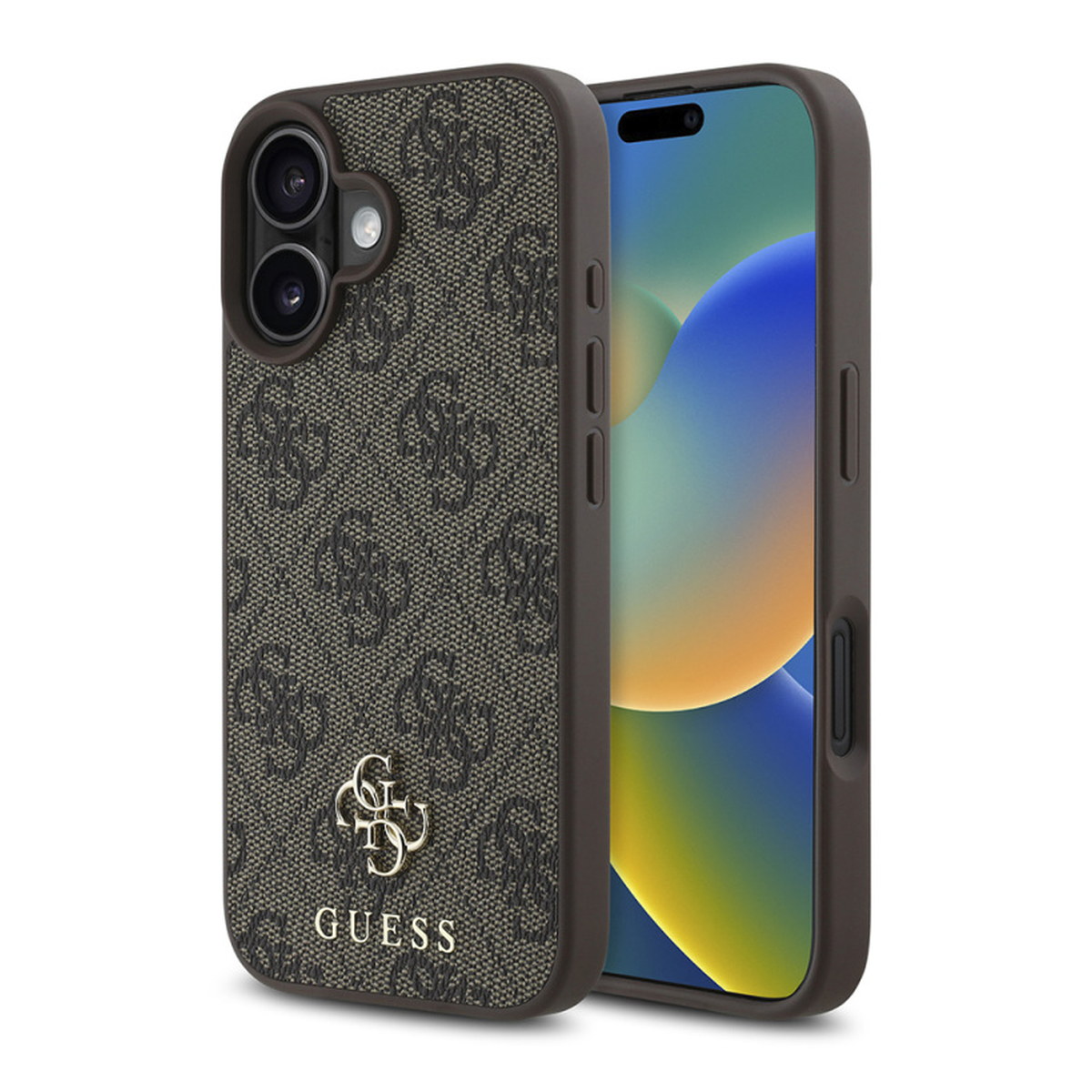 Apple iPhone 16 Plus Kılıf Guess Orjinal Lisanslı M-safe Şarj Özellikli Small 4G Classic Kapak
