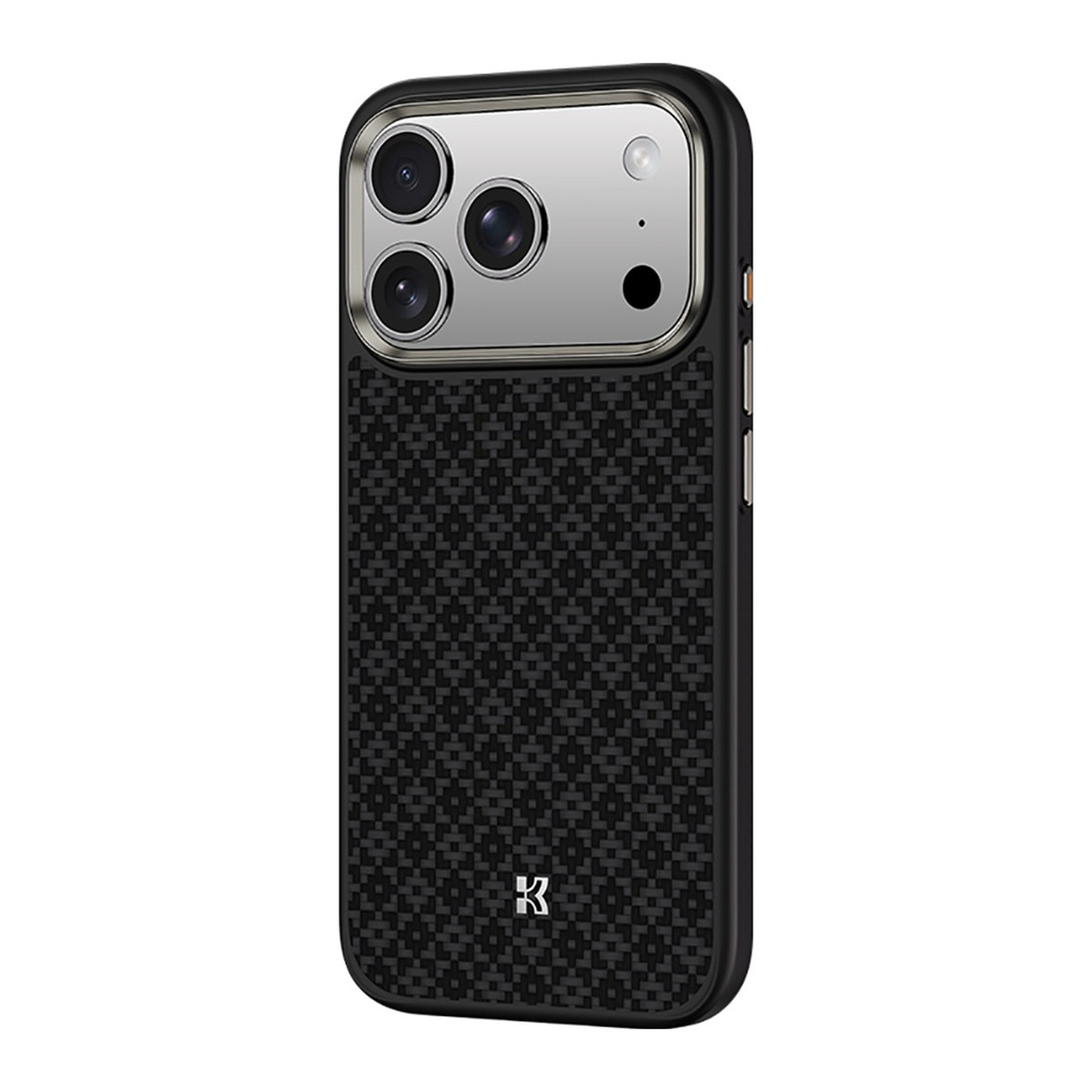 Apple iPhone 17 Pro Max Kılıf M-Safe Şarj Özellikli Benks ArmorPro ArmorGrid Serisi Kevlar Kapak