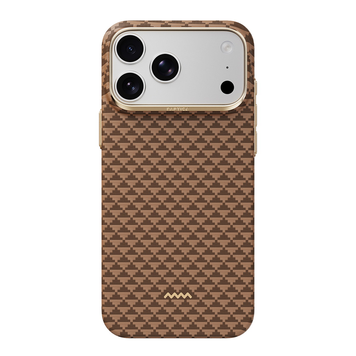 Apple iPhone 18 Pro Max Kılıf M-safe Şarj Özellikli Raptic Aramid Skin Origin Serisi Karbon Kapak
