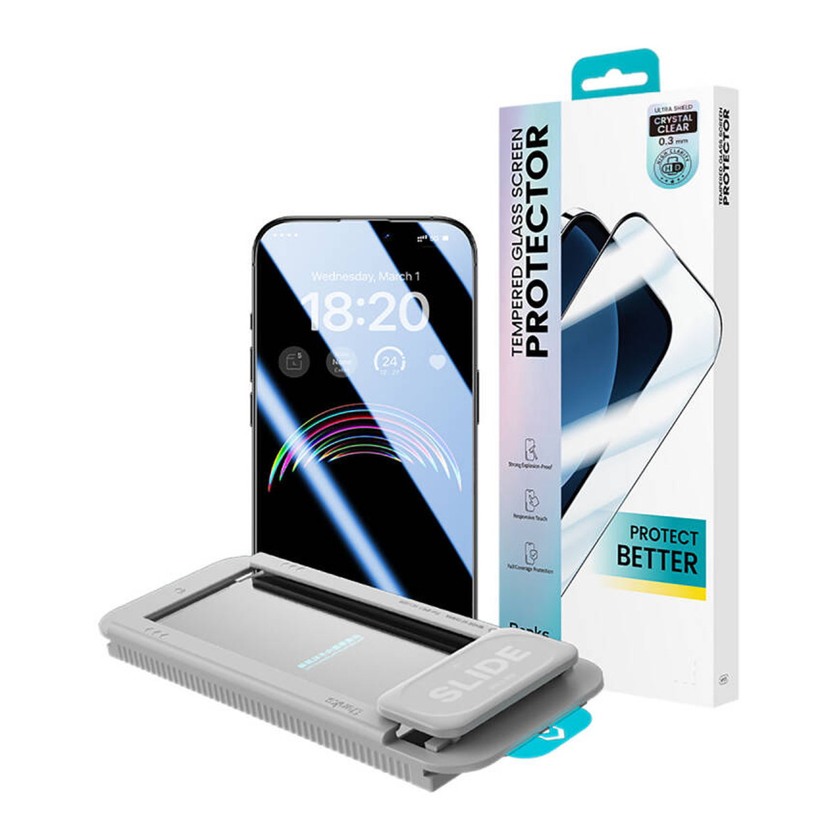 Benks Ultra Shield Screen Protector İphone 15 Promax 0.3 mm Ekran Koruyucu