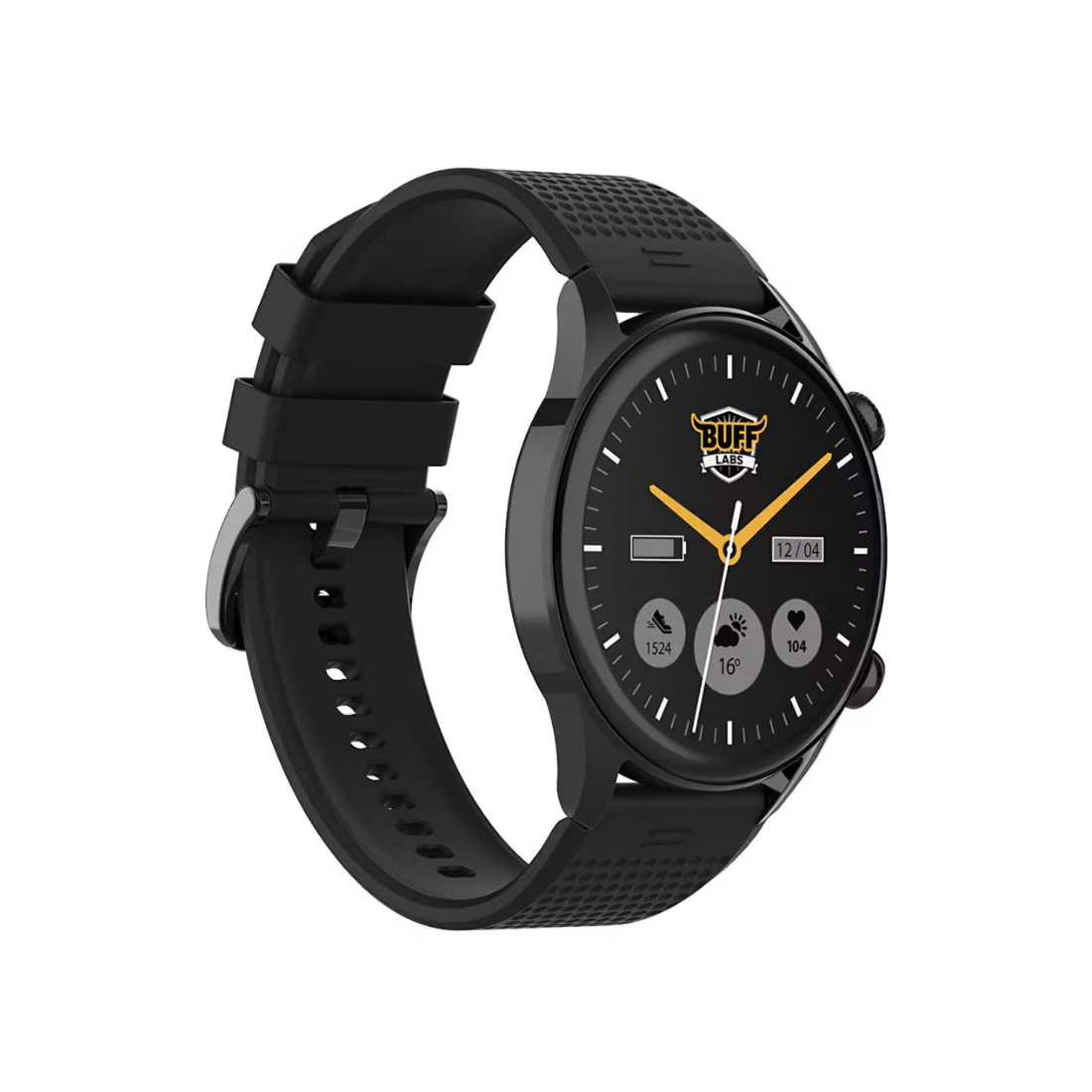 BUFF SMART WATCH BW13 SIFIR 24 AY GARANTİLİ GÜMÜŞ / SİYAH