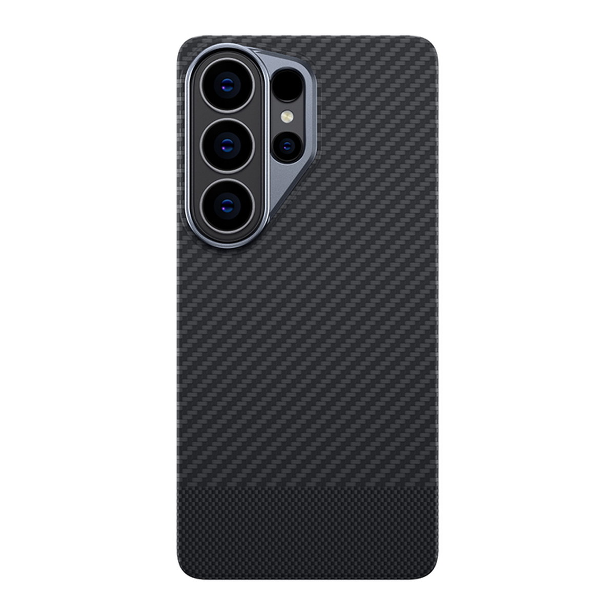 Galaxy S26 Ultra Kılıf M-safe Şarj Özellikli 1500D Aramid Fiber Amazingthing Titan Max Serisi Kapak Two Tone
