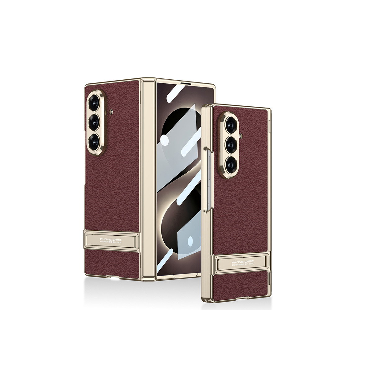 Galaxy Z Fold 8 Ultra Kılıf Zore Kıpta KPT-08 Standlı Kapak