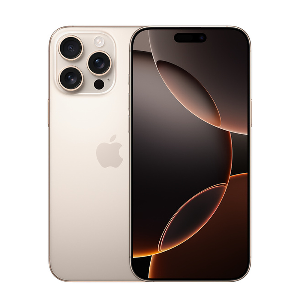 iPhone 16 Pro Max 512GB 2 Ay Garantili Çöl Titanyum Temiz Pil %92