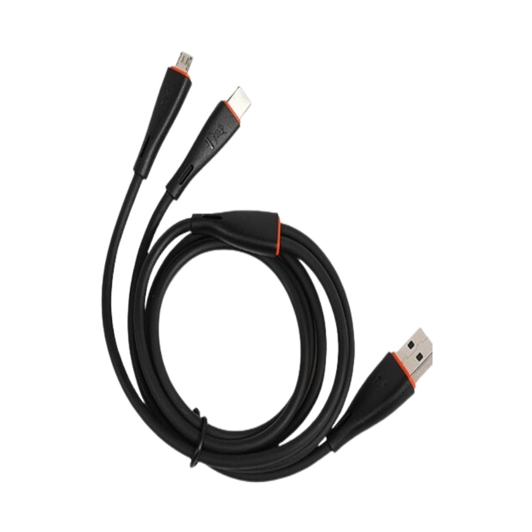 İTEL ICD-X21 1M/2A USB TYPE-C+MİCRO KABLO