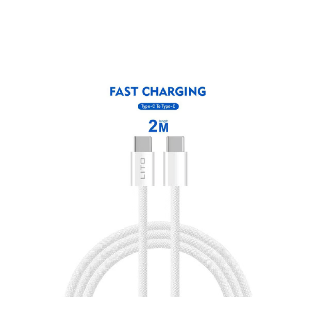Lito LDO4CL 2m Type-C / Lightning Güç Kablosu