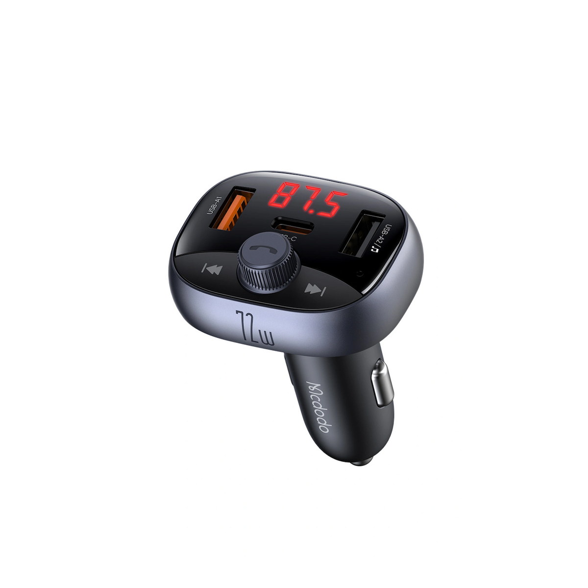 Mcdodo CC-5950 Cargo Serisi 72W Bluetooth Fm Vericili Araç Içi Çakmaklık Şarj Cihazı
