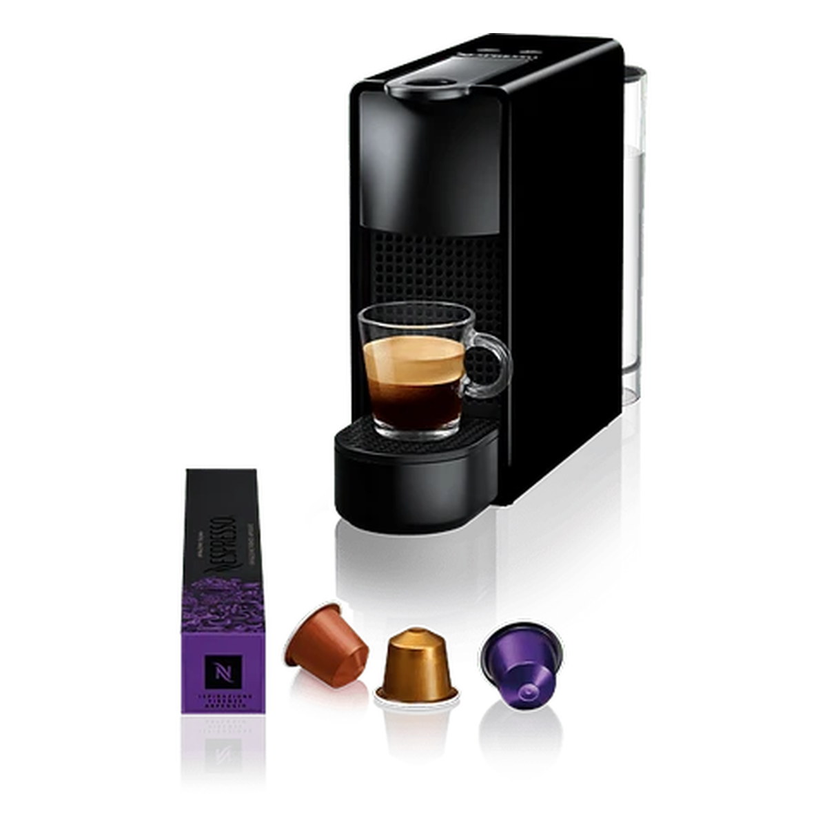 Nespresso C30 Essenza Mini Siyah Kahve Makinesi Sıfır 12 Ay Garantili Teşhir Siyah