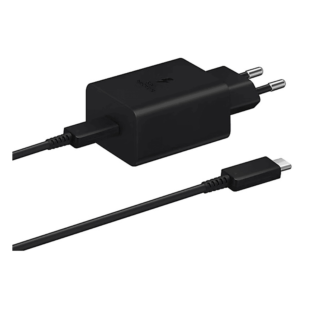 SAMSUNG EP-T4511X TypeC Hızlı Şarj Aleti (Başlık + Kablo) (45W) Siyah