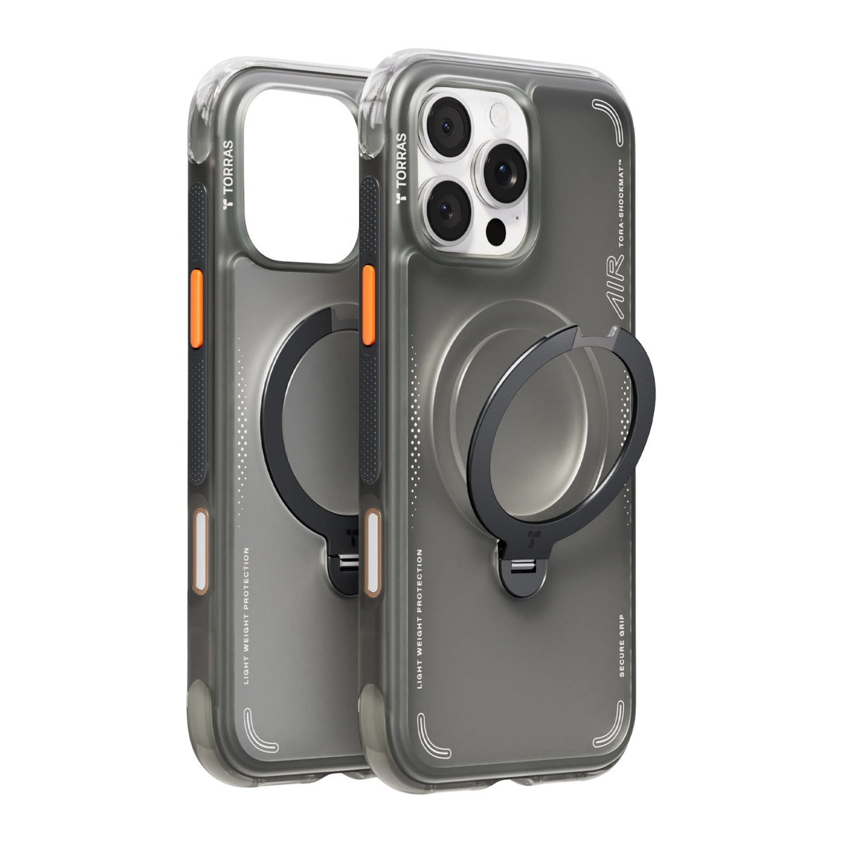 Torras Apple iPhone 16 Pro Max O Stand Spin Air Serisi Magsafe Kılıf