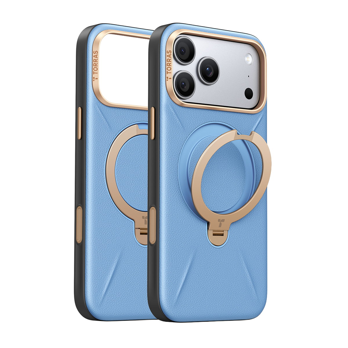 Torras Apple iPhone 18 Pro Max O Stand Spin VegSkin Serisi Magsafe Kılıf