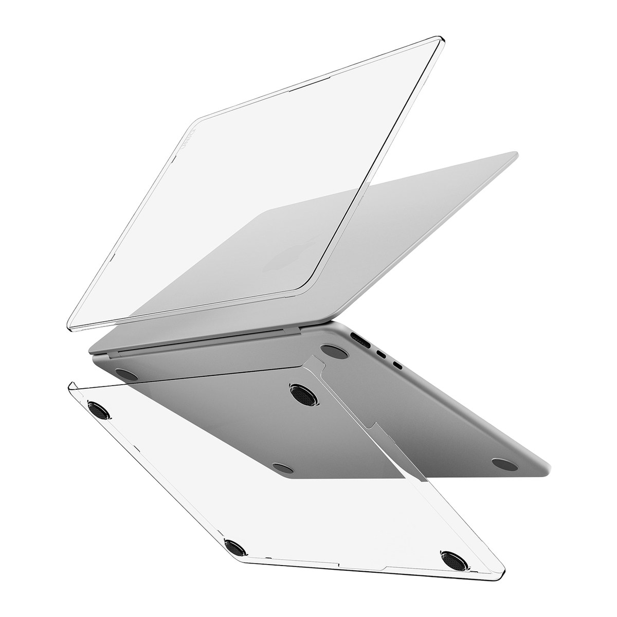 Uniq Macbook Air 15 (2024) Vero Macbook Kapak - Şeffaf
