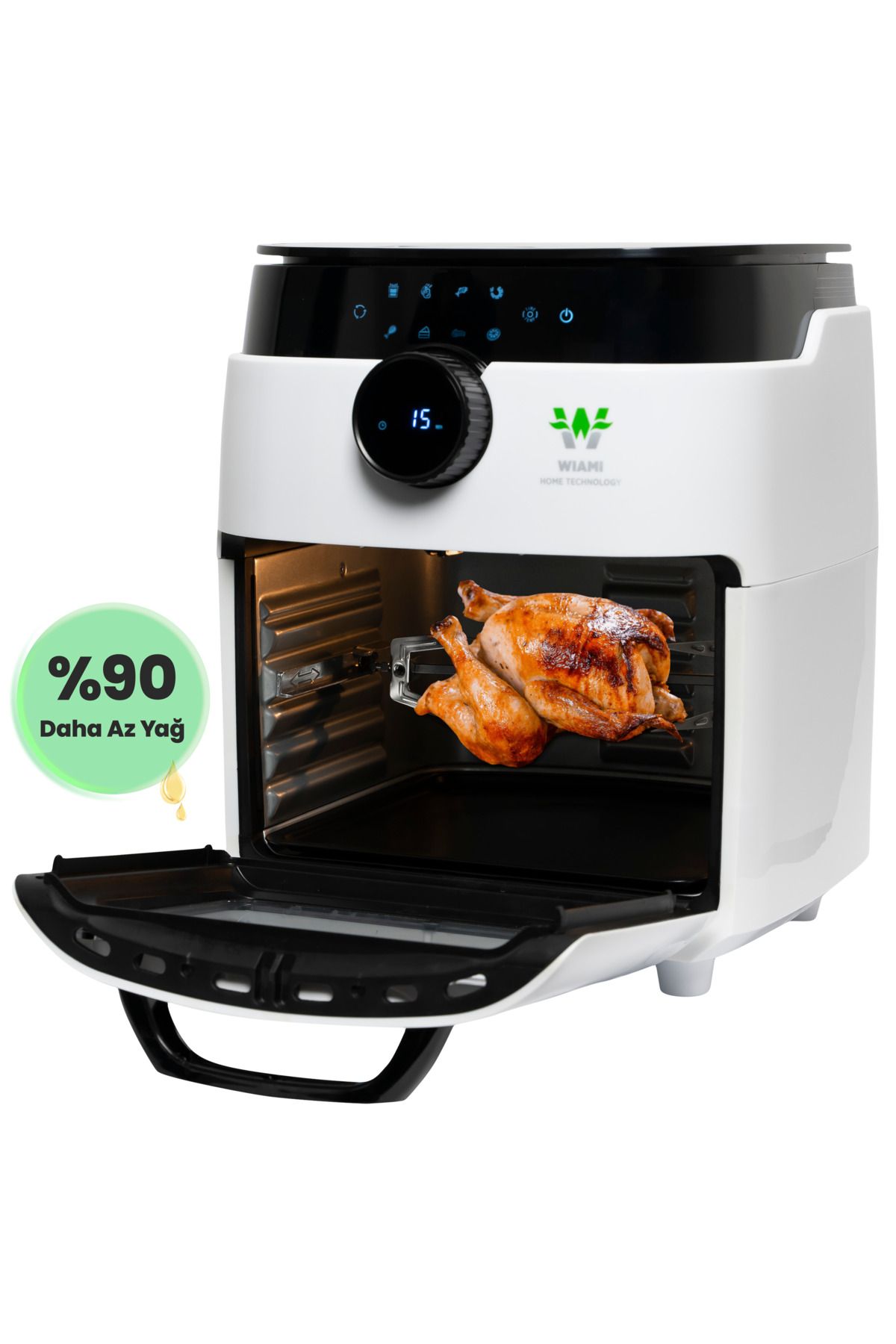 Wiami 12L Air Fritöz - BEYAZ